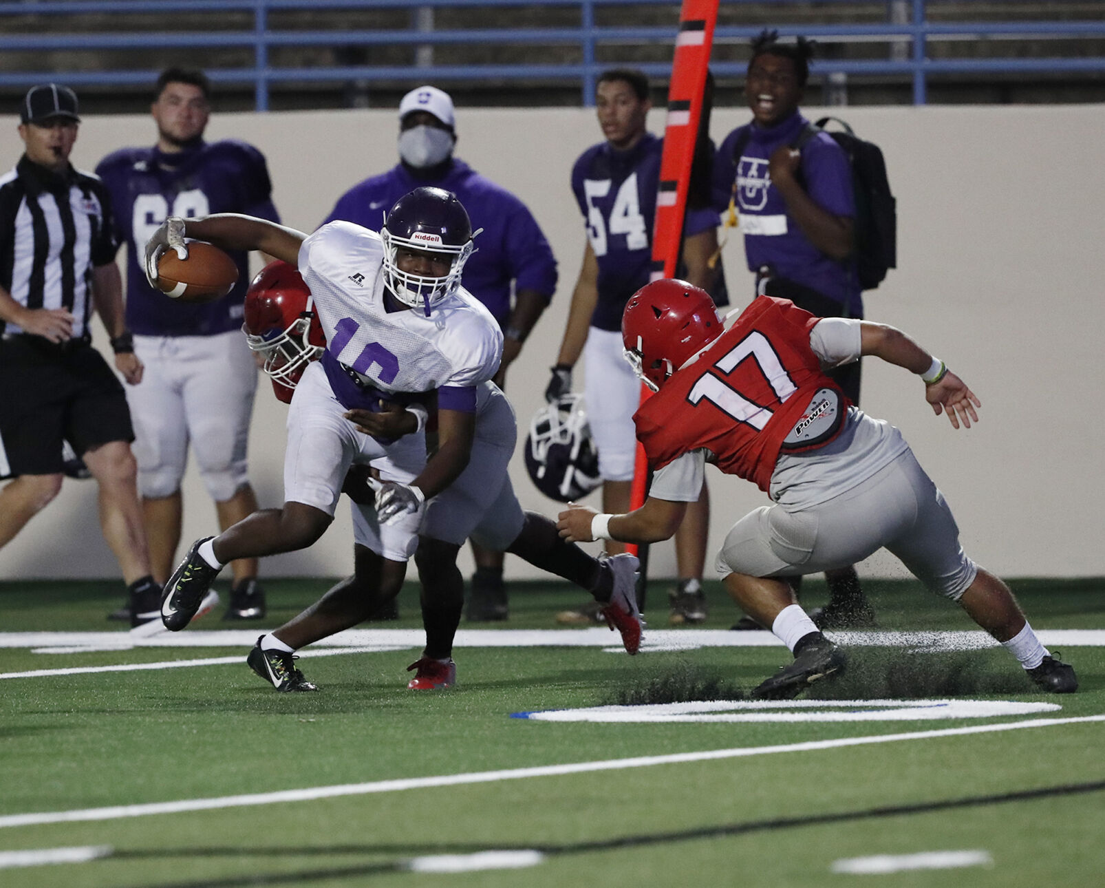 Waco High University scrimmage